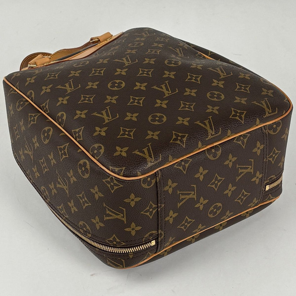 Louis Vuitton Excursion Shoes Case Handbag Monogram Brown — view 2