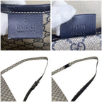Gucci Messenger Bag GG Supreme Sherry Line Navy — view 7