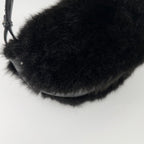Chanel CC Logo Shoulder Bag Black Vintage — view 9