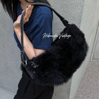Chanel CC Logo Shoulder Bag Black Vintage