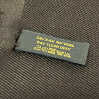 Louis Vuitton Shawl Monogram Dark Brown Wool Silk Scarf — view 3