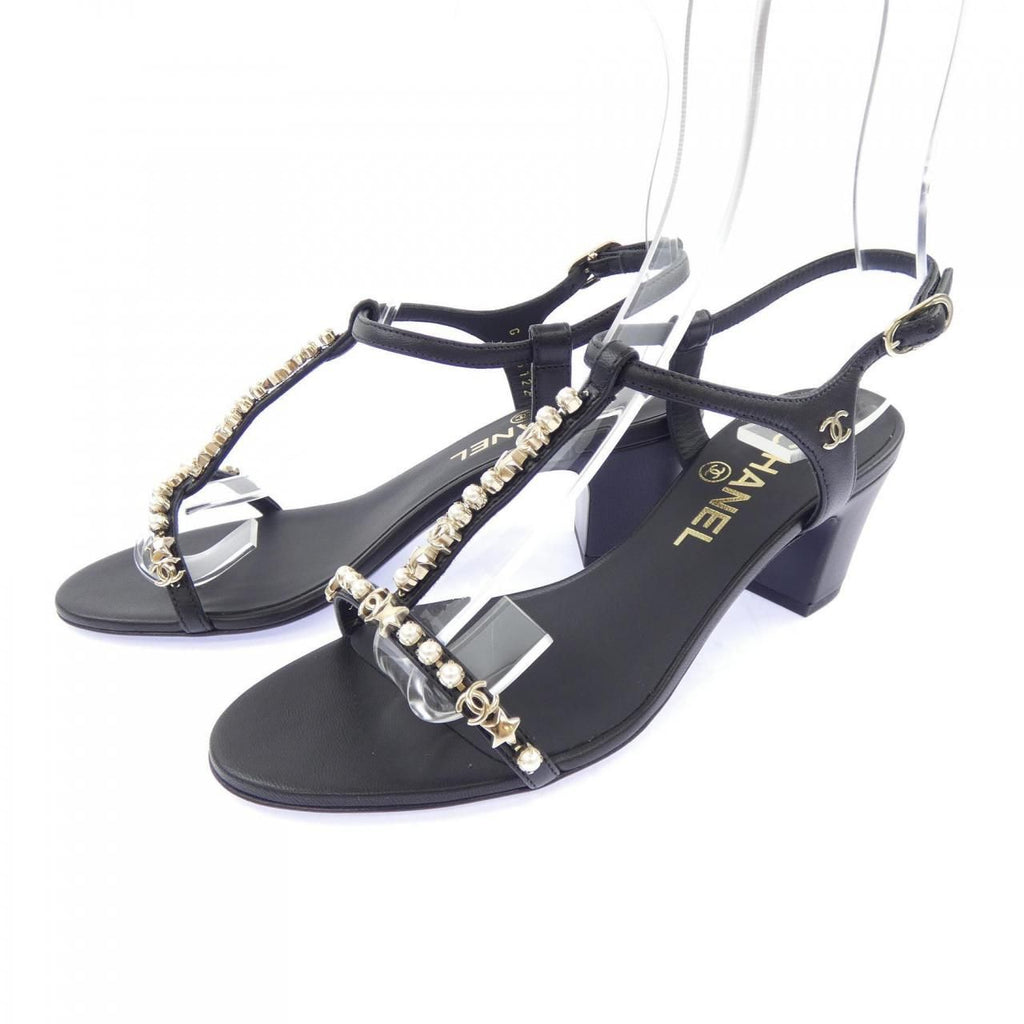 Chanel Sandals Black — view 3