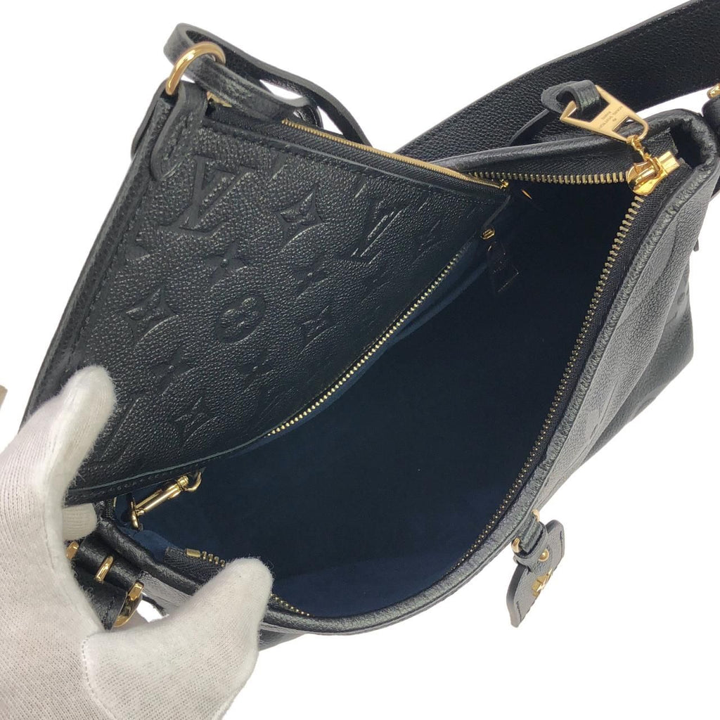 Louis Vuitton Monogram Empreinte Carryall Zip PM Shoulder Bag — view 8