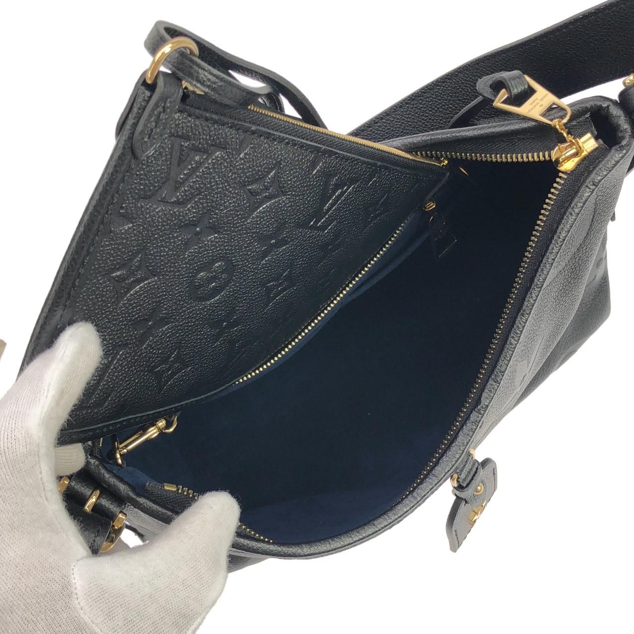 Louis Vuitton Monogram Empreinte Carryall Zip PM Shoulder Bag — view 8