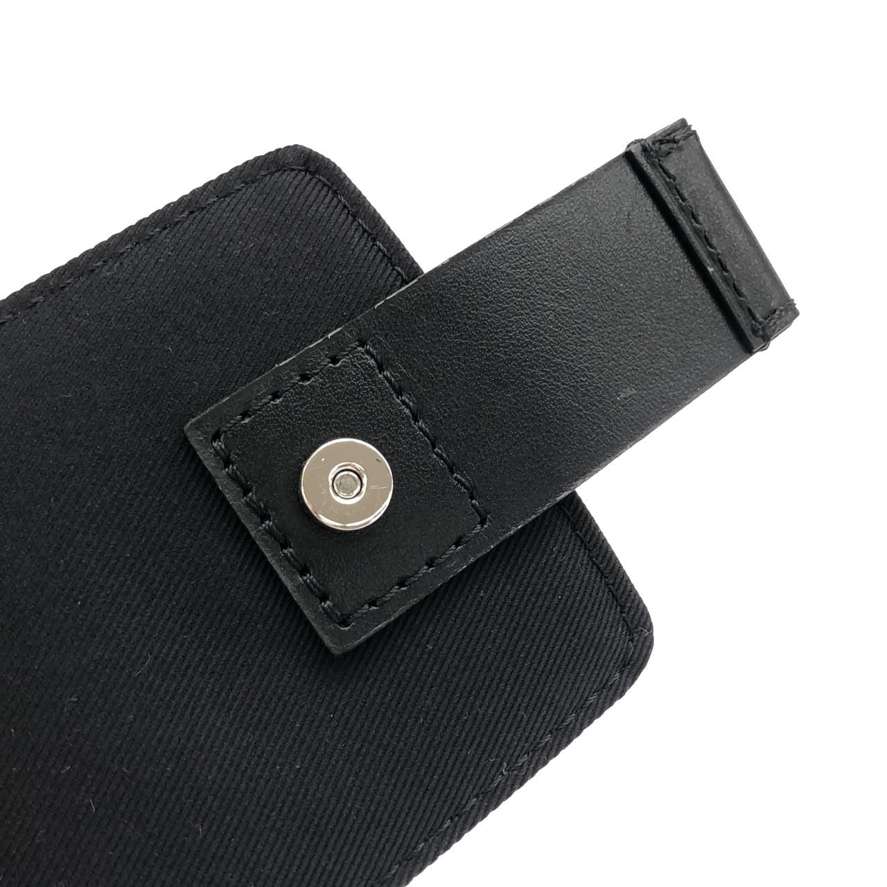 Louis Vuitton Monogram Eclipse Reverse Double Phone Pouch Shoulder Bag — view 8