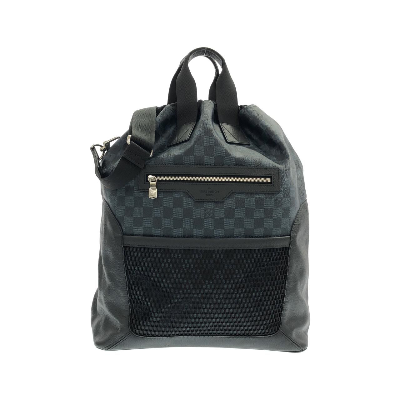 Louis Vuitton Damier Cobalt Match Point Hybrid Backpack Sac