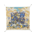 Hermes les Douze Leopards Carre Double Face Scarf