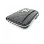 Chanel Card Case Card Holders Black — view 3