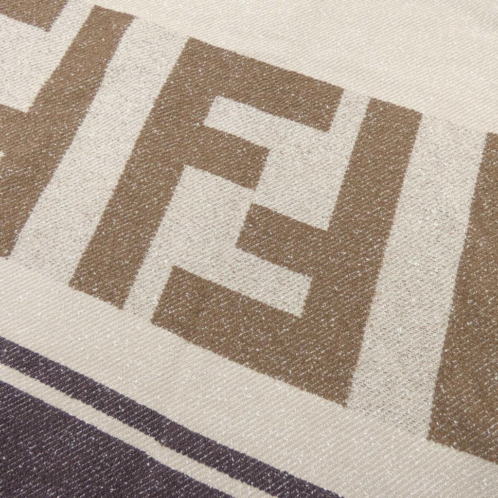 Fendi Stole Scarf Brown — view 5