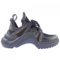 Louis Vuitton Patent Monogram Canvas Akurite Line Sneakers