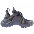 Louis Vuitton Patent Monogram Canvas Akurite Line Sneakers