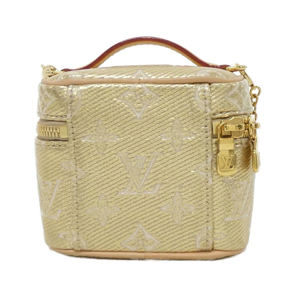Louis Vuitton Monogram Laminated Jacquard Micro Vanity Shoulder Bag — view 2