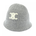Celine Triomphe Hat Gray