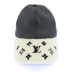 Louis Vuitton Shearling Visor Cap Hat — view 2