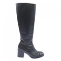 Chanel Long Boots Black