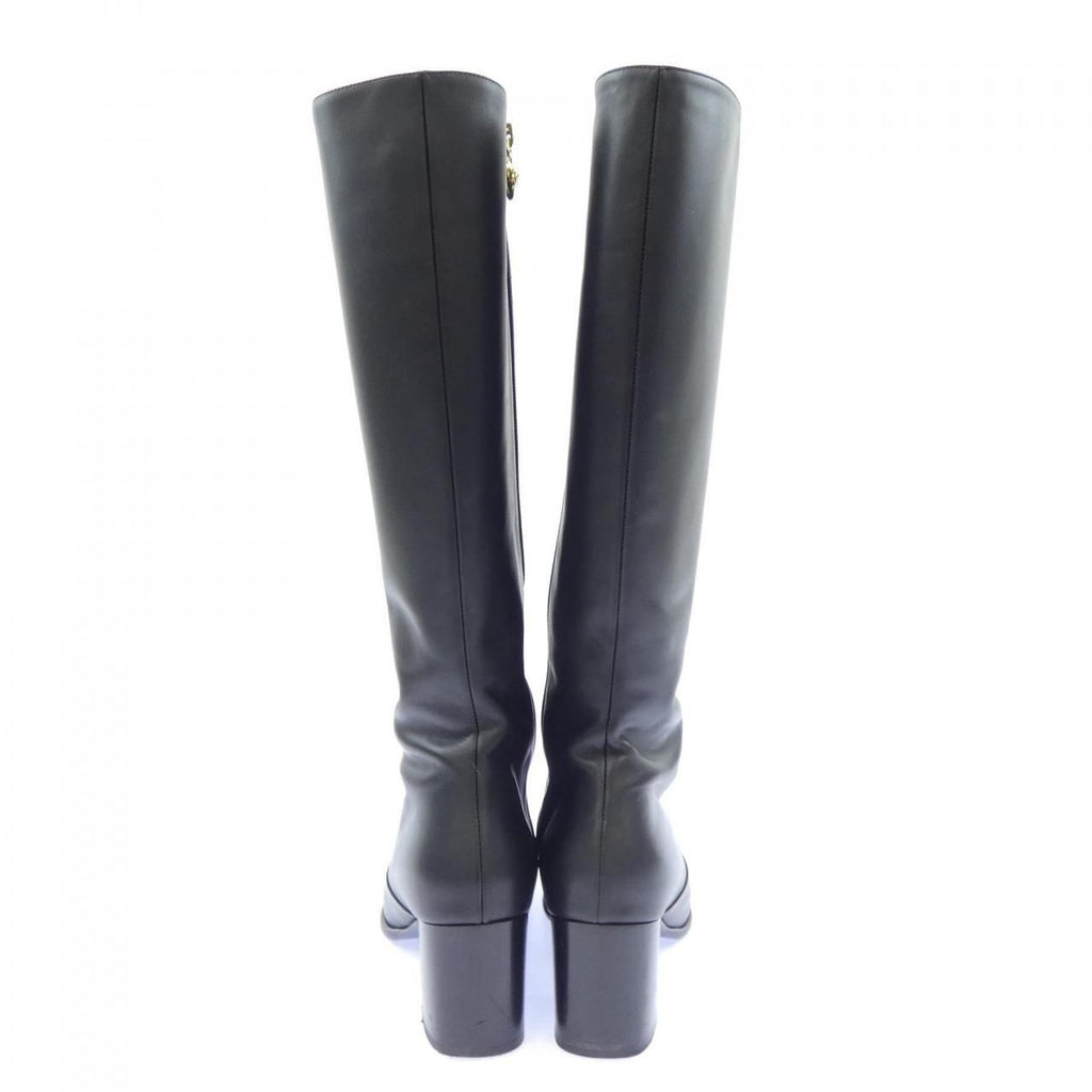 Chanel Long Boots Black — view 5