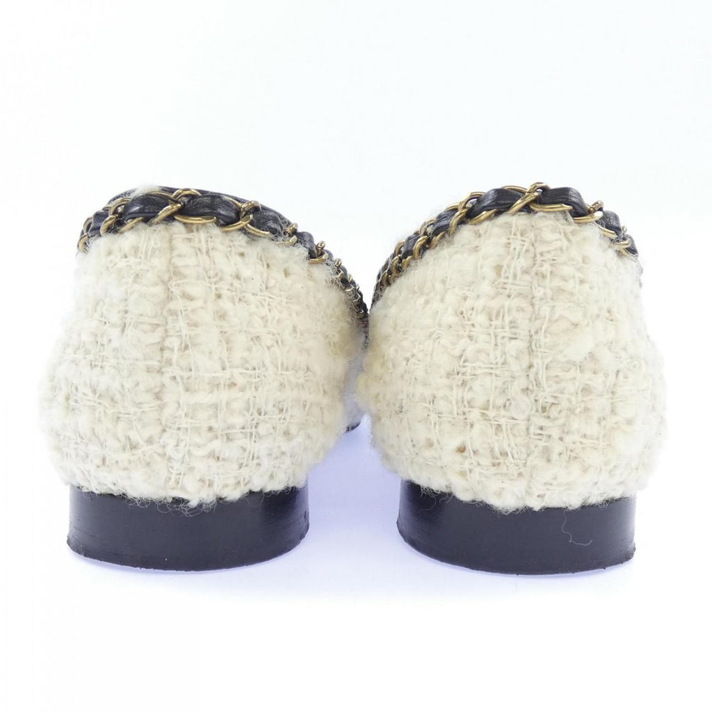 Chanel Flat Shoes Sneakers Beige — view 5