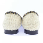 Chanel Flat Shoes Sneakers Beige — view 5