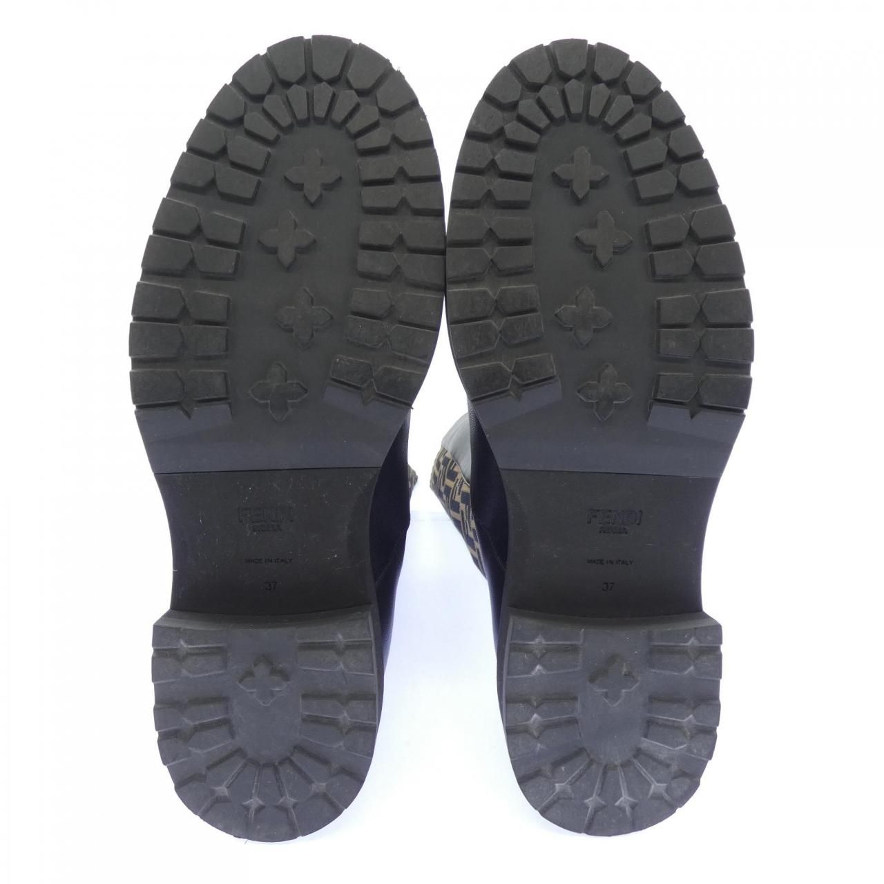 Fendi Long Boots Black — view 4