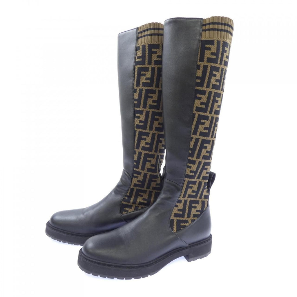 Fendi Long Boots Black — view 3