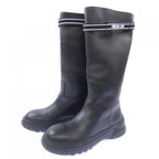 Dior Rubber Velcro Strap D-racer Long Boots — view 3