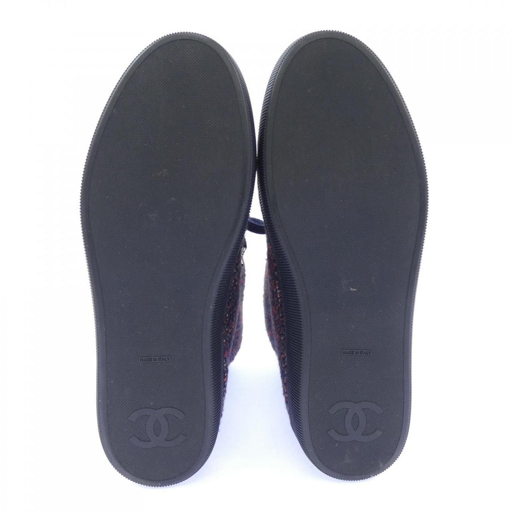 Chanel Boots Navy — view 4