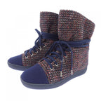 Chanel Boots Navy — view 3