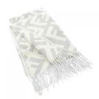 Fendi FF Scarf White