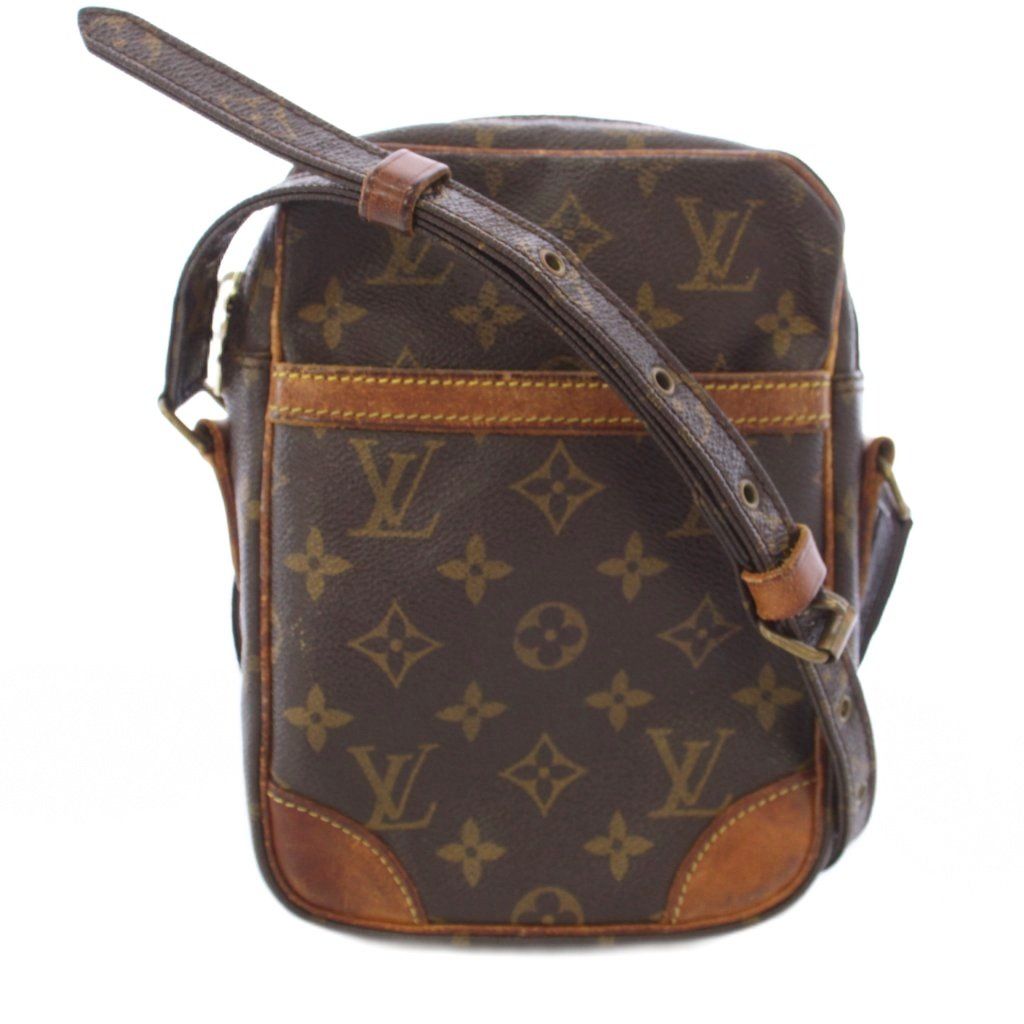 Louis Vuitton Monogram Danube Pmct Shoulder Bag Brown TK OH
