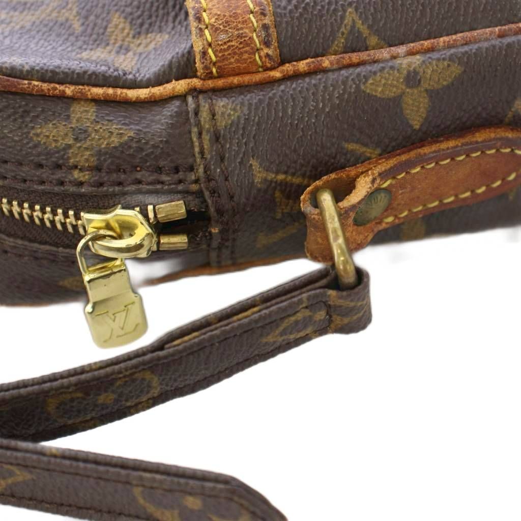 Louis Vuitton Monogram Danube Pmct Shoulder Bag Brown TK OH — view 9