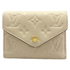 Louis Vuitton Trifold Wallet Monogram Empreinte Portefeuille Victorine Cles