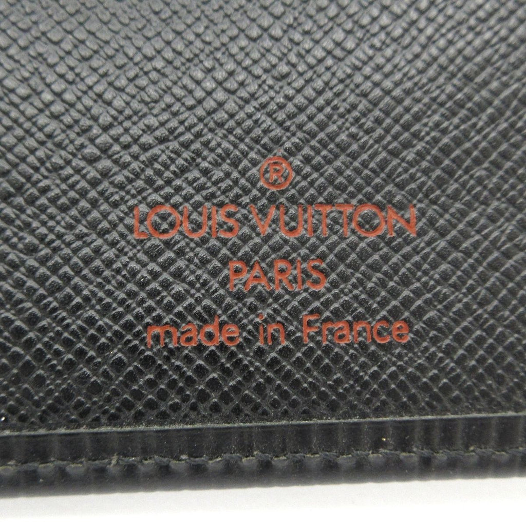 Louis Vuitton Wallet Epi Noir Check Case Leather — view 4
