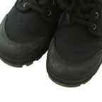 Celine Triomphe Canvas High Cut Sneakers Shoes 39 Black — view 4