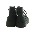 Celine Triomphe Canvas High Cut Sneakers Shoes 39 Black — view 3