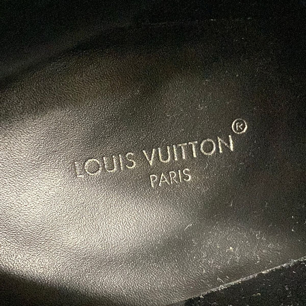Louis Vuitton Short Boots 38 Midtown Ankle Black Leather — view 9