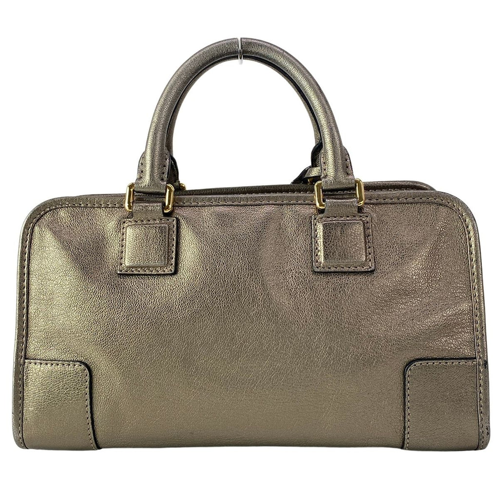 Loewe Handbag Amazona 28 Gold Leather — view 3