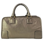 Loewe Handbag Amazona 28 Gold Leather — view 3
