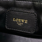 Loewe Handbag Amazona 28 Gold Leather — view 9