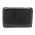 Loewe Business Card Holder Black Leather