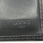 Loewe Business Card Holder Black Leather — view 5