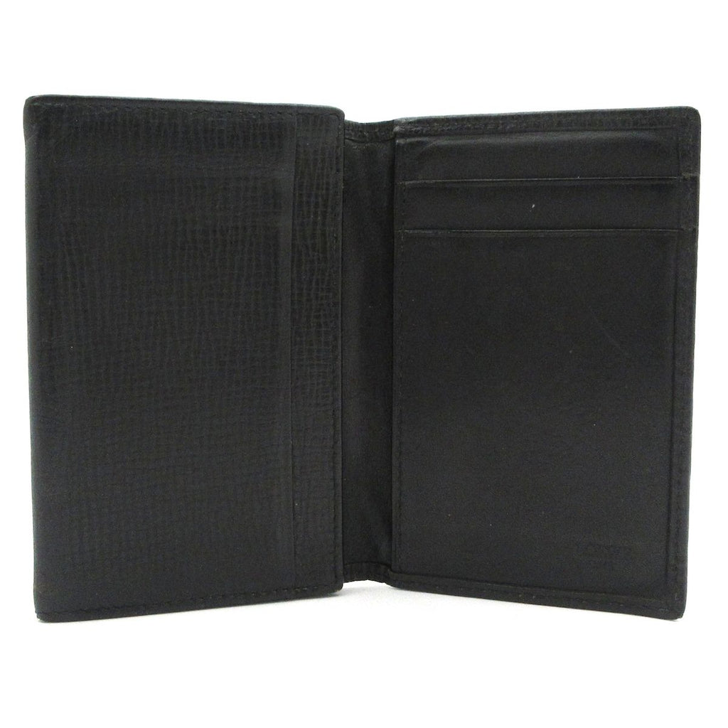 Loewe Business Card Holder Black Leather — view 3