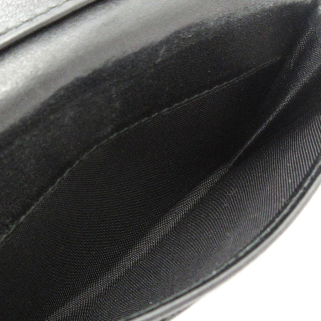 Loewe Business Card Holder Black Leather — view 4