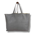 Celine Horizontal Cover Tote Light Gray Leather Shoulder Bag