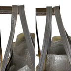 Celine Horizontal Cover Tote Light Gray Leather Shoulder Bag — view 6
