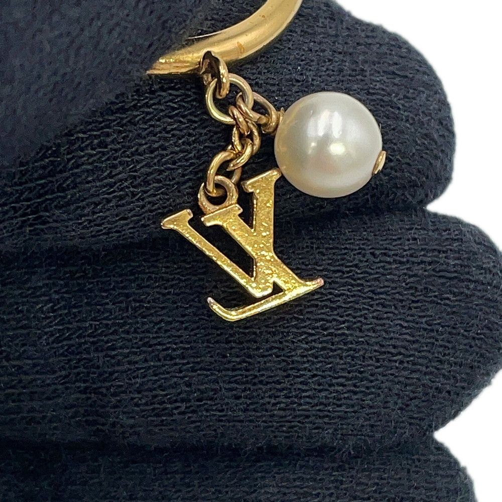 Louis Vuitton Ring LV Iconic Metal Faux Pearl
