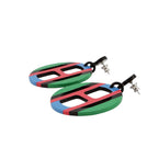 Hermes Earrings Equipe Buffalo Horn — view 2