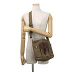 Prada Shoulder Bag Route Canvas Leather — view 4