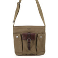 Prada Shoulder Bag Route Canvas Leather