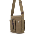 Prada Shoulder Bag Route Canvas Leather — view 2