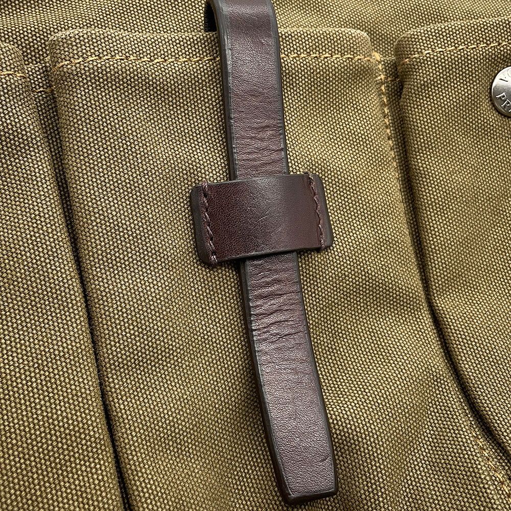 Prada Shoulder Bag Route Canvas Leather — view 8